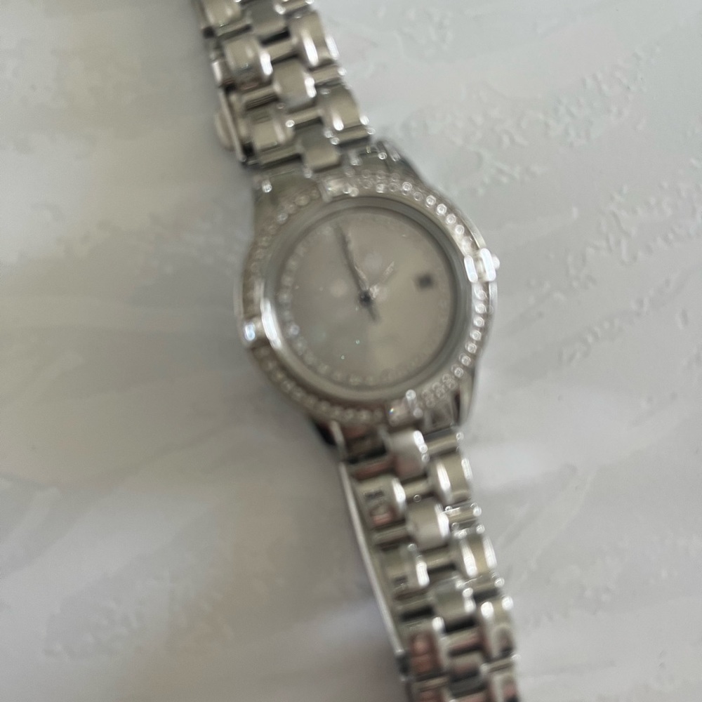 Ladies citizens watch with rhinestones
